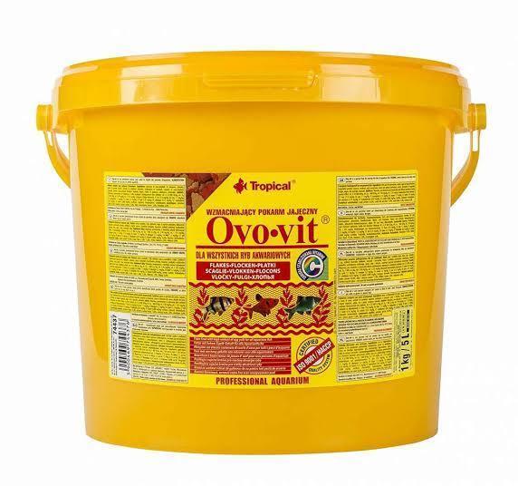 Tropical Ovo-vit Flake Yumurtalı Pul Yem 21Lt 4kg