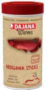 Dajana Arowana Worms Sticks 1000ml 500gr.