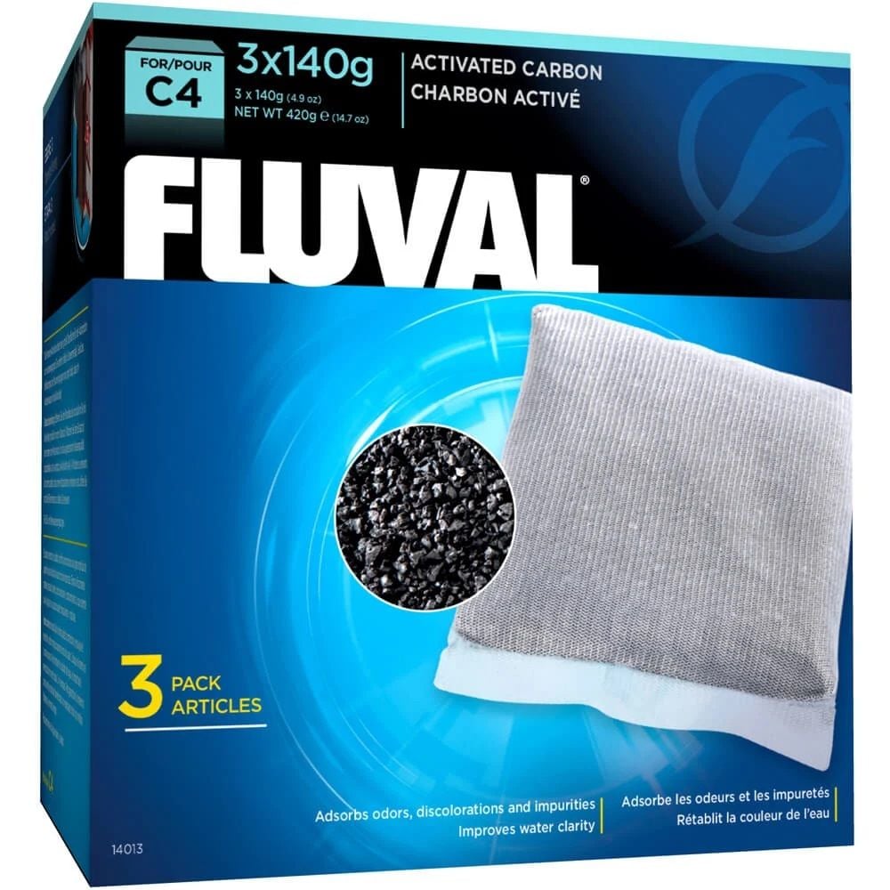 Fluval C4 Aktif Karbon (3x140gr)