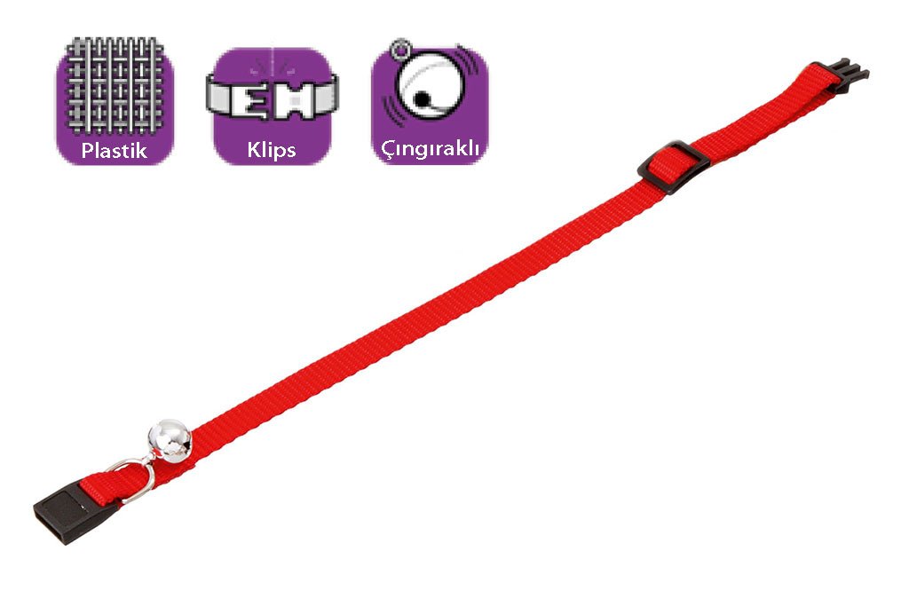 KARLIE BOYUN TASMA ÇING. 30 CM KIRMIZI
