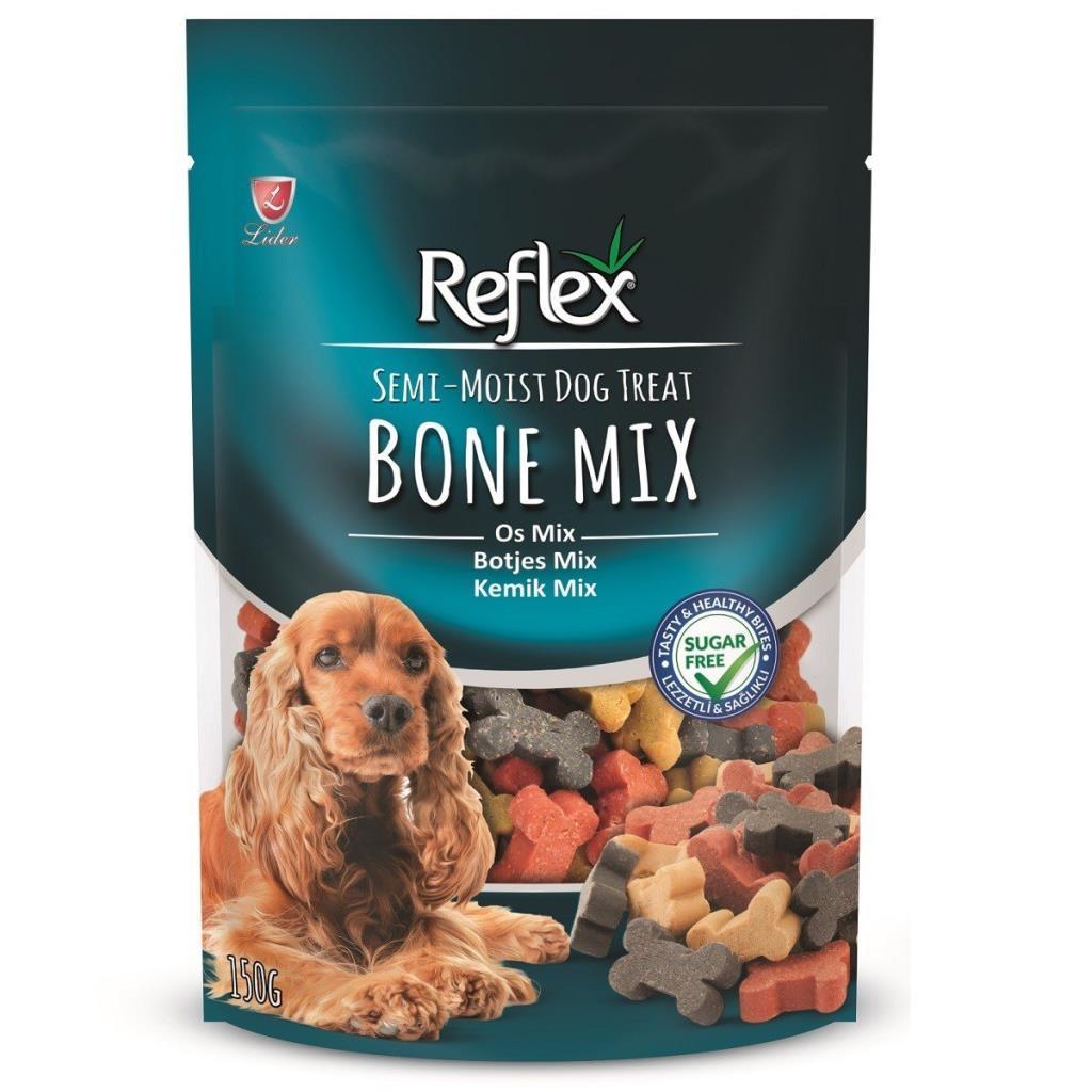 Reflex Semi-Moist Mini Mix Kemik Köpek Ödülü 150gr