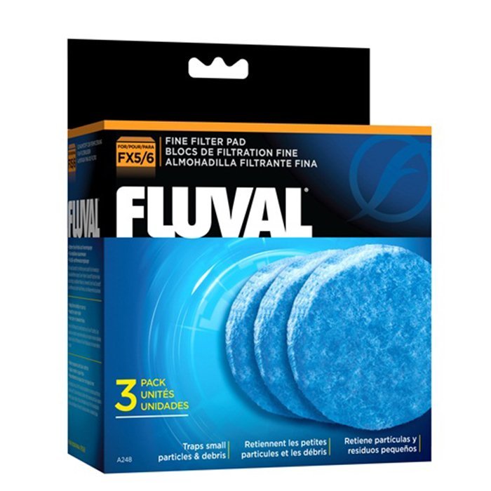 Fluval Fx5 / Fx6 Yedek Mavi Sünger 3 Adet