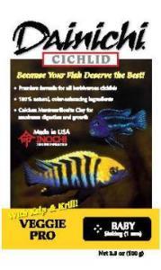 Dainichi Cichlid Veggie Pro (3mm) 100gr Açık