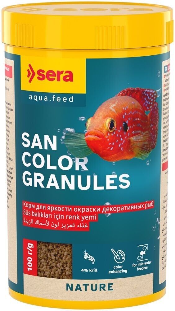 Sera San Color Granules 250ml 100gr
