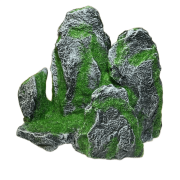 Dophin U-852 Yapay Yosunlu Kaya Akvaryum Dekoru