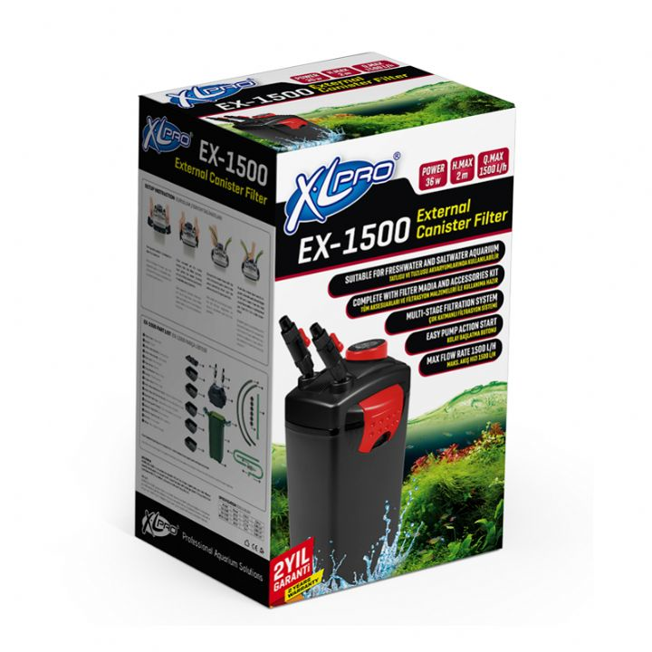 XLPro EX-1500 Dış Filtre 1500Lt / Saat