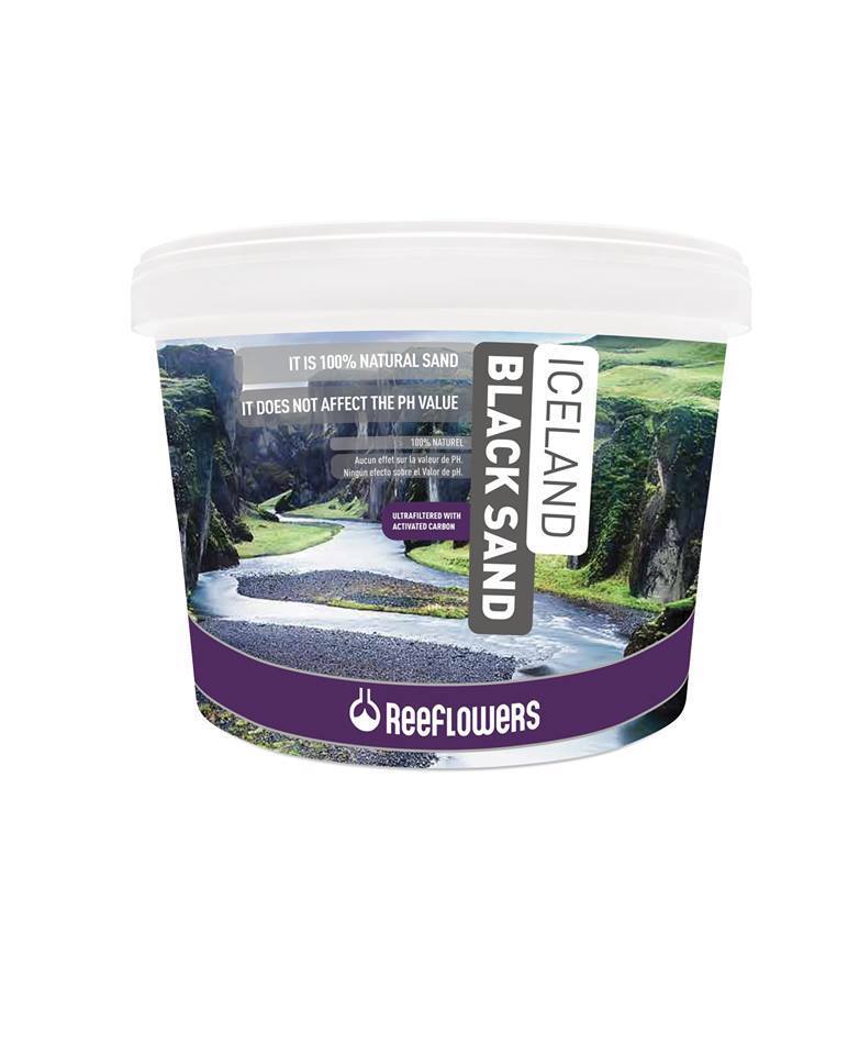 ReeFlowers Iceland Black Sand Akvaryum Kumu 25Kg (3-5mm)
