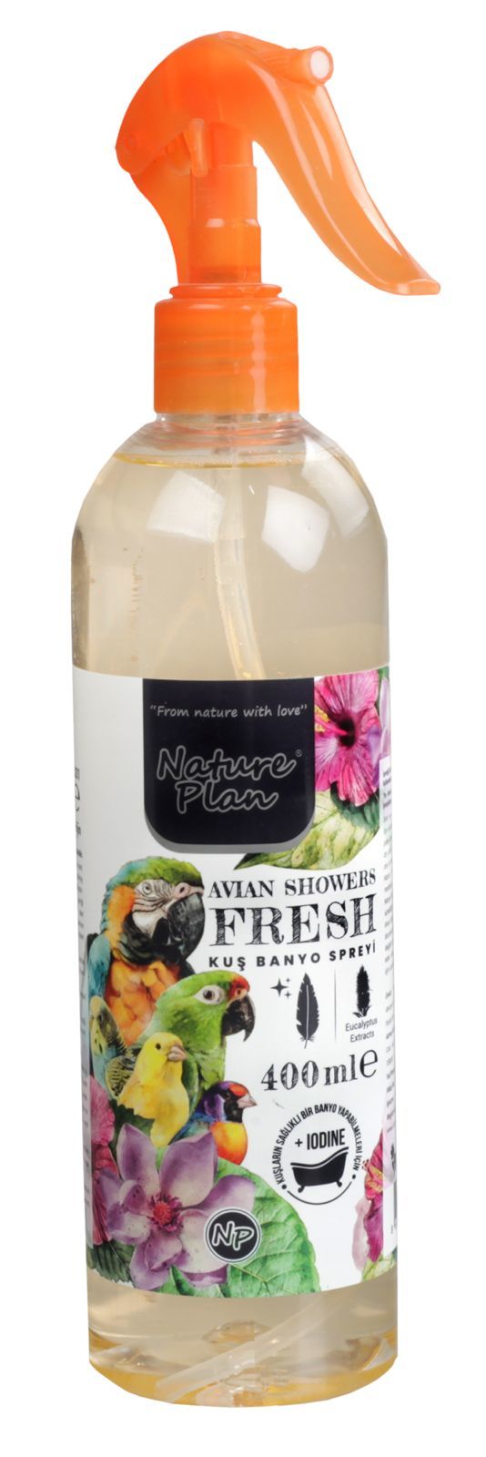 Nature Plan Avian Showers -Kuş Banyo Spreyi 400ml