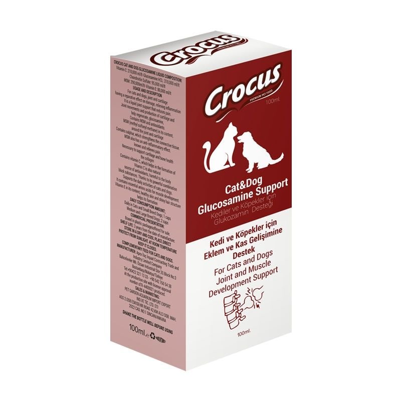 Crocus Kedi&Köpek Glukozamin Destek 100ml