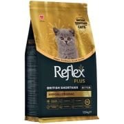 Reflex Plus British Shorthair Hipoalerjenik Yavru Kedi Maması Tavuklu 1,5Kg