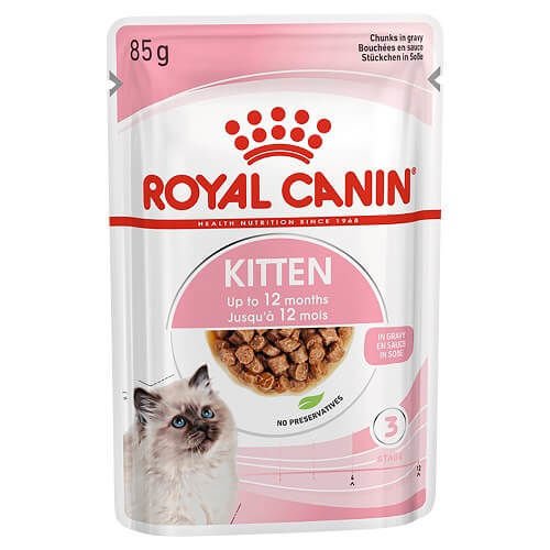 Royal Canin Kitten Instinctive In Gravy Pouch 85gr