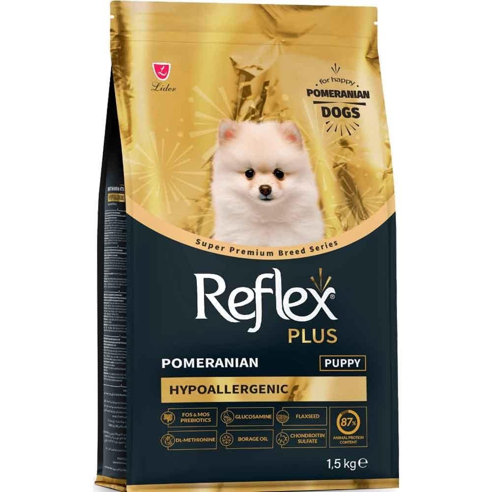 Reflex Plus Pomeranian Hipoalerjenik Yavru Köpek Maması Tavuklu 1,5Kg
