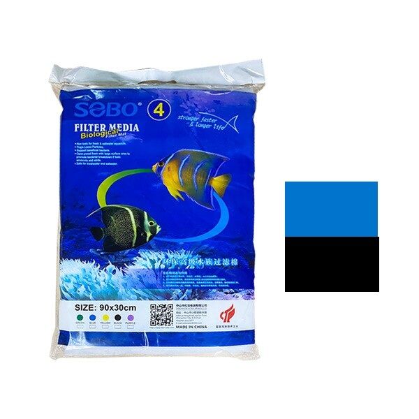 Sobo Mavi Keçe - Siyah Sünger 45*30*2cm