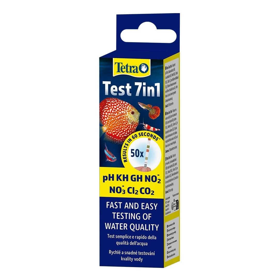 Tetra Test 7 in 1 Tatlı Su Stip (Stick) 50Adet