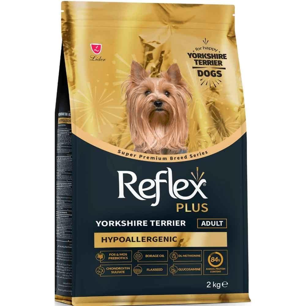 Reflex Plus Yorkshire Terrier Hipoalerjenik Yetişkin Köpek Maması Tavuklu 2Kg