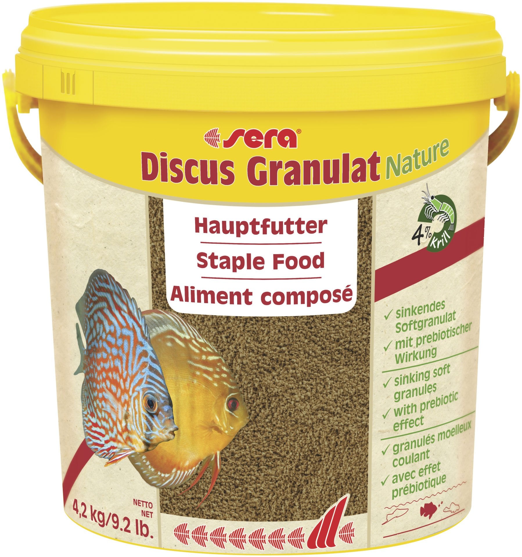Sera Discus Granulat Nature 10Lt / 4200gr