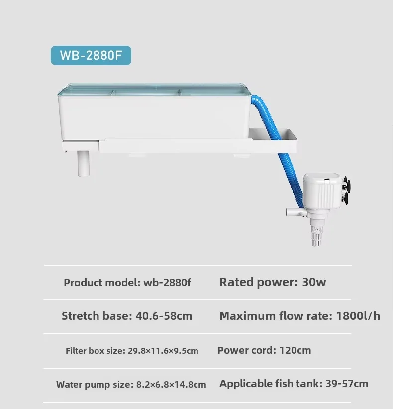 WaterBear WB-2880F Tepe Filtre 1800lt/Saat