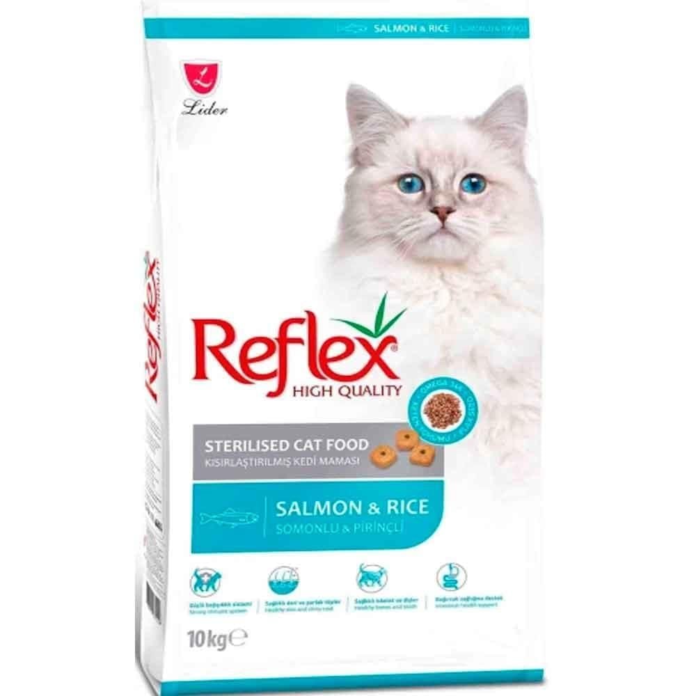 Reflex Somonlu Kısır Kedi Maması 10Kg