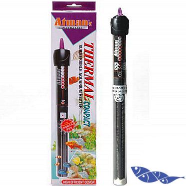Atman BT-50W Quartz Camlı Akvaryum Isıtıcı