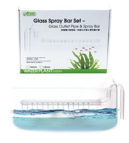 İsta Glass Spray Bar Set CamYağmurlama 16mm