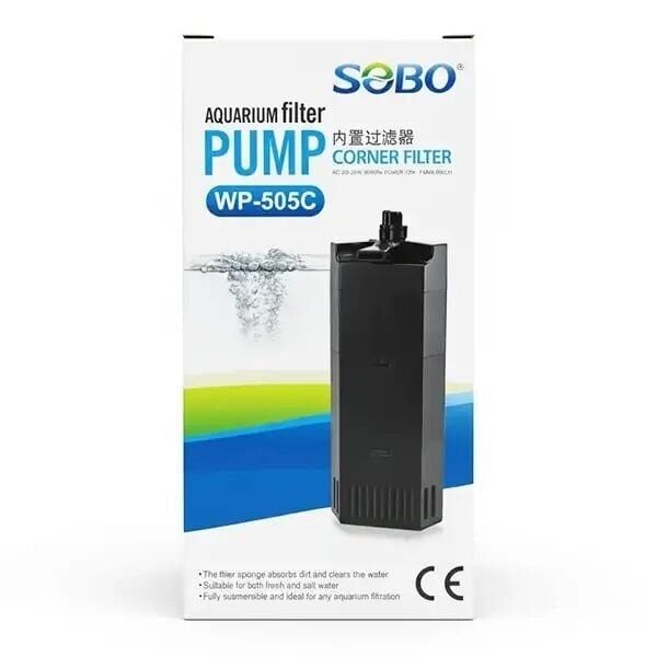 Sobo WP-505C Köşe İç Filtre 600Lt/Saat