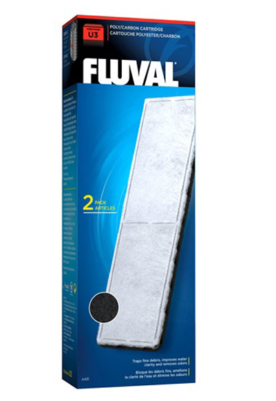FLUVAL POLY/CARBON KARTUŞ U3 FİLTRE (2 Lİ)