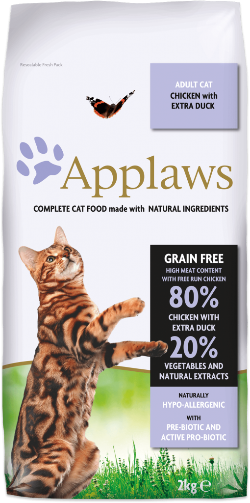Applaws Tavuk Ördek Tahılsız Kedi Maması 400gr.