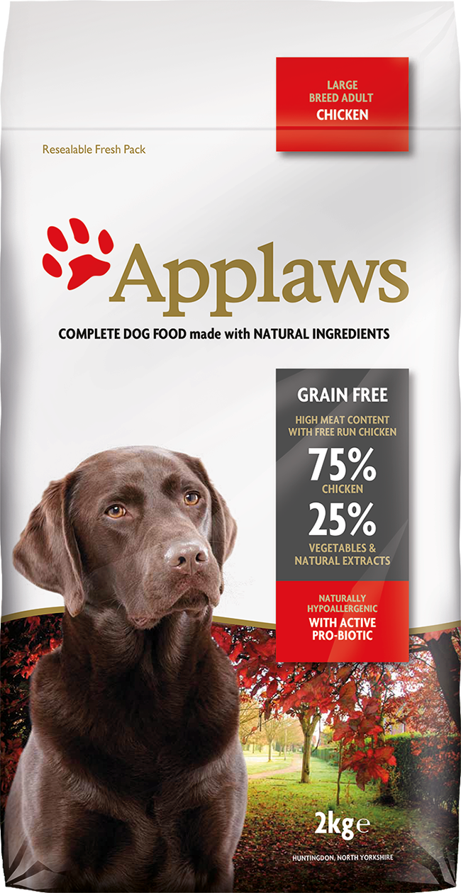 Applaws Adult Large Chicken Tavuklu Tahılsız Köpek Maması 2Kg