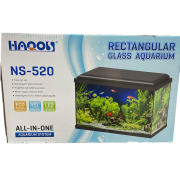 HAQOS NS-520 – LED AYDINLATMALI AKVARYUM (45L)