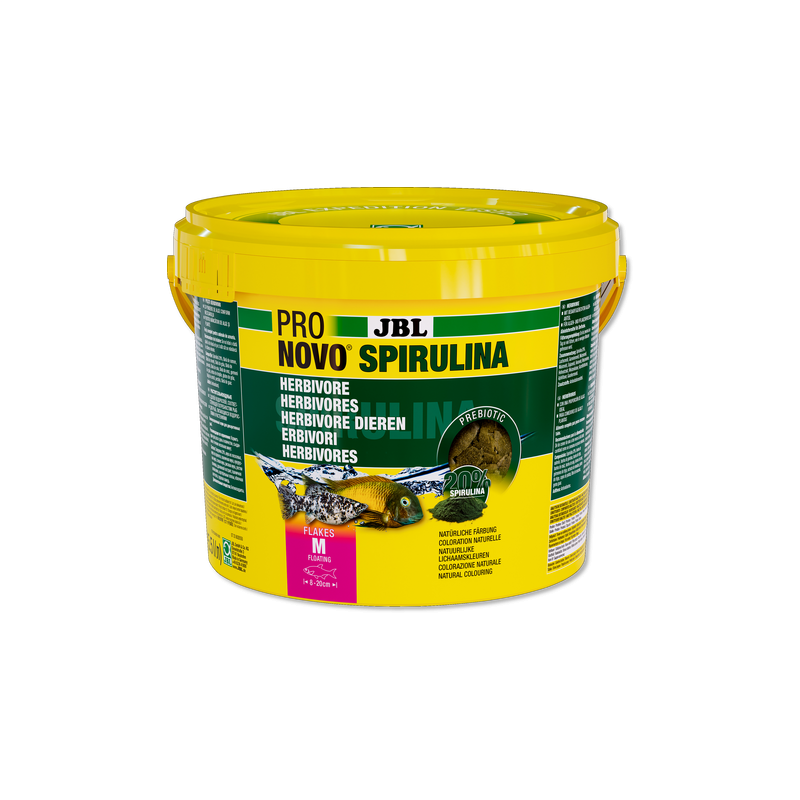 JBL Pro Novo Spirulina Flakes M 100gr(Açık)