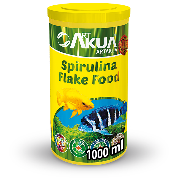 ArtAkua Spirulinalı Pul Yem 1000ml 120gr