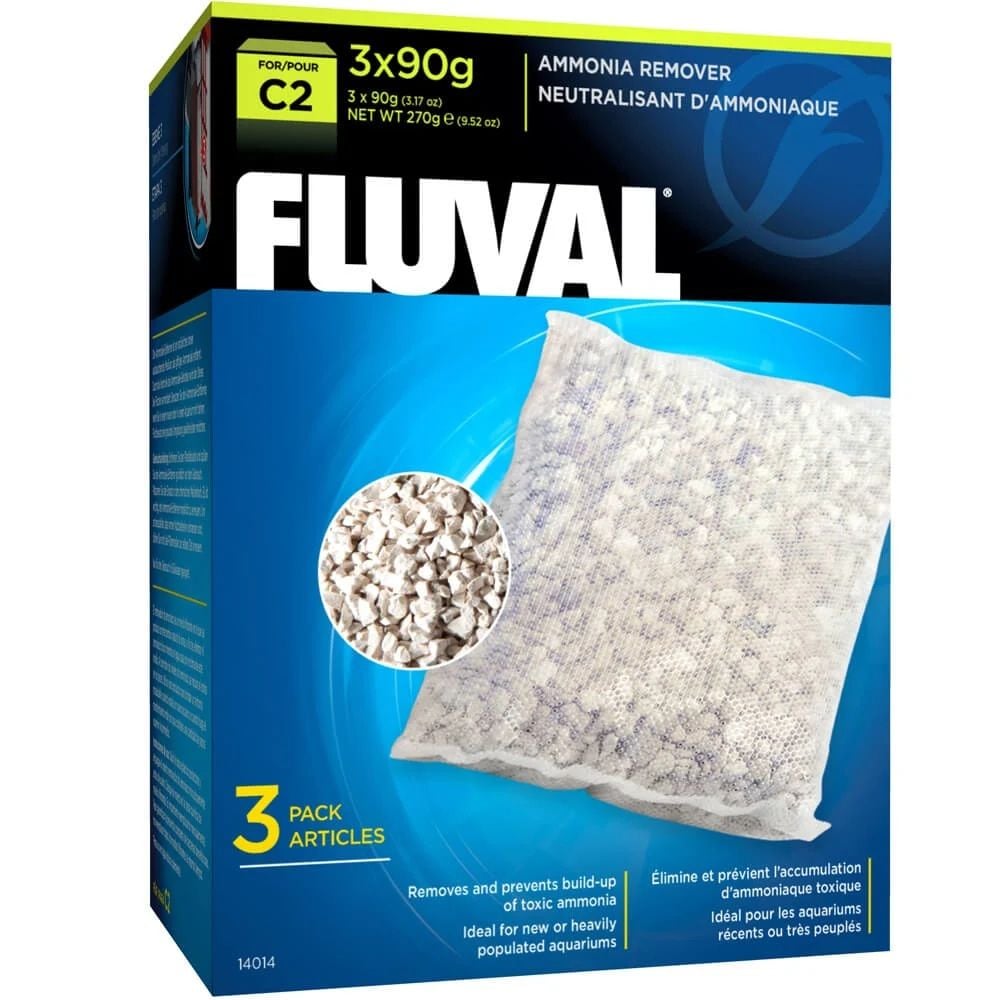 Fluval C2 Ammonia Remover 3x90gr