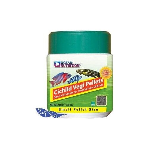 Ocean Nutrition Cichlid Vegi Pellets Small 50gr (1mm) Açık