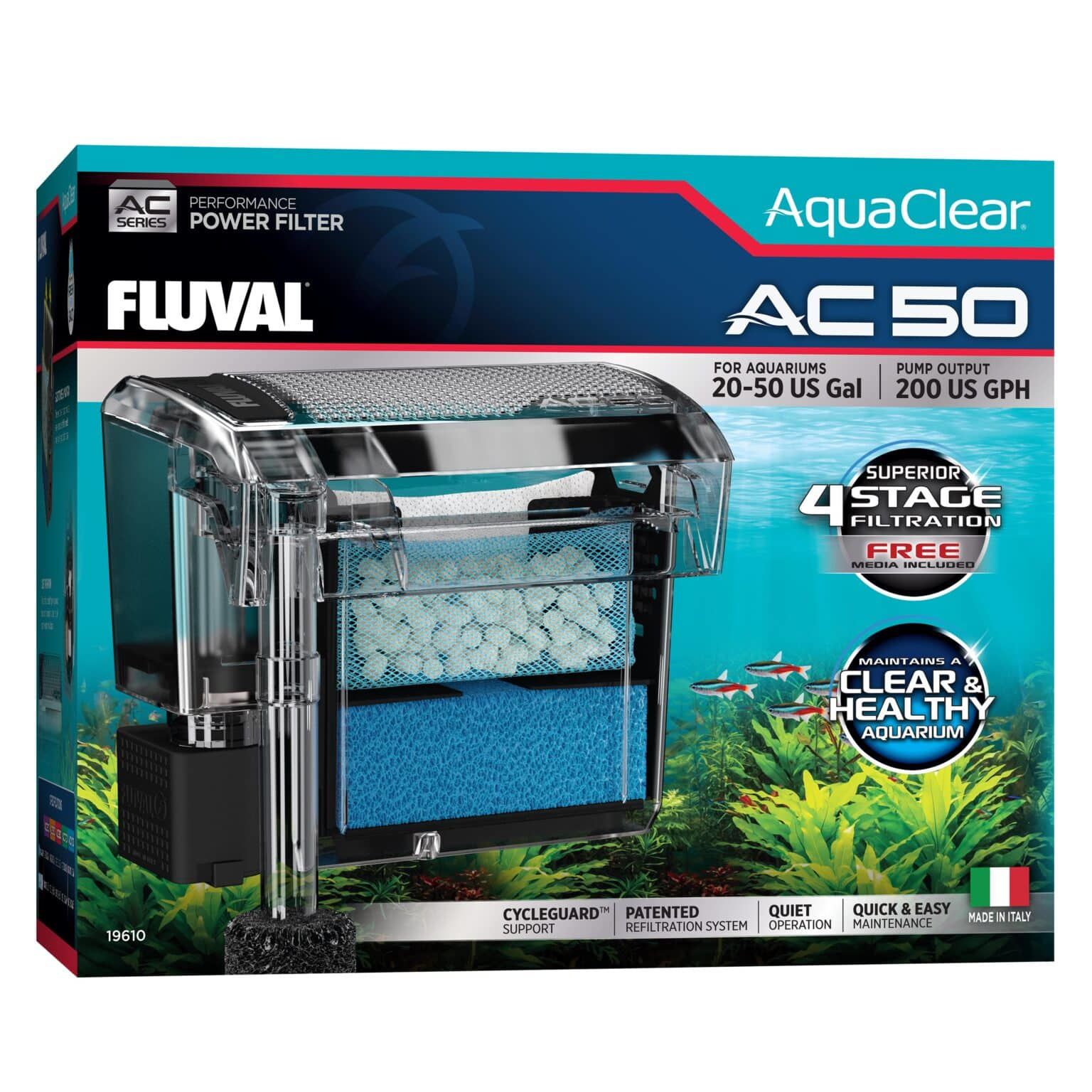 Fluval AC50 Askı Filtre 757Lt/Saat