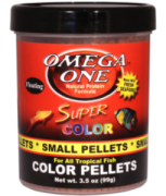 Omega One Super Color Small Pellets 270ml / 99gr. (Yüzen)