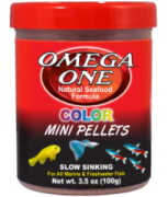 Omega One Color Mini Pellets 130ml / 50gr.