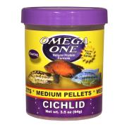 Omega One Cichlid Medium Pellets 270ml / 99gr.