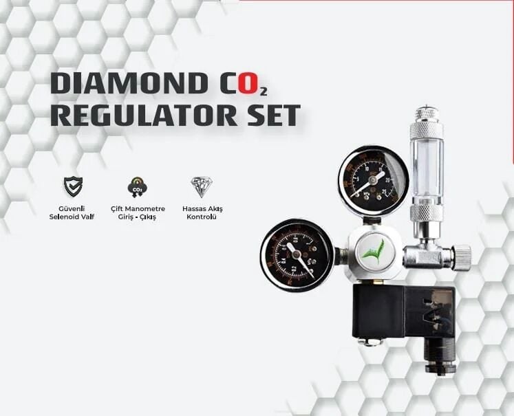 AquaPro Diomond Co2 Regülatör Set