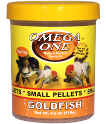 Omega One Goldfish Small Pellets 270ml / 119gr.