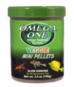 Omega One Veggie Mini Pellets 130ml / 50gr.