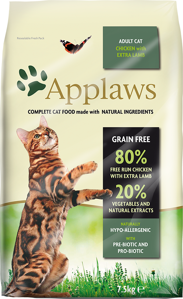 Applaws Cat Tavuklu Kuzulu Yetişkin Kedi Maması 7,5kg