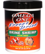Omega One Freeze Dried Brine Shrimp 270ml / 19gr.