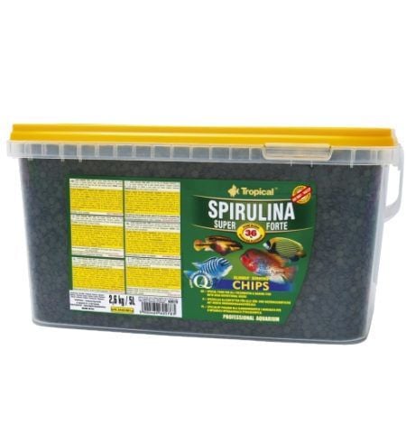 Tropical Spirulina Super Forte Chips 5Lt / 2600gr