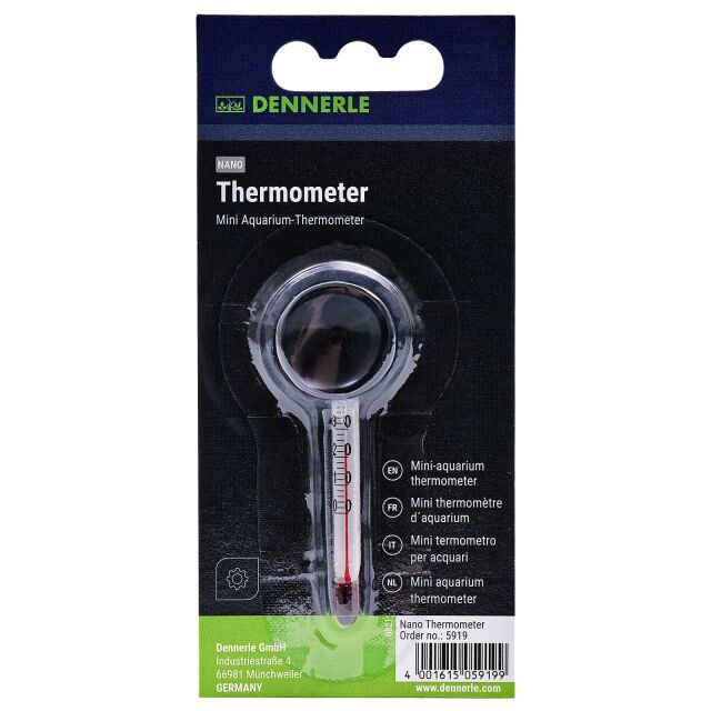 Dennerle Nano Termometre 6cm