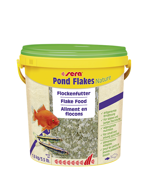 Sera Pond Flakes Nature Havuz Balığı Pul Yemi 10Lt 1,6Lt