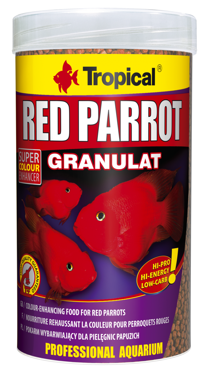 Tropical Red Parrot Granulat 1000ml / 400gr.