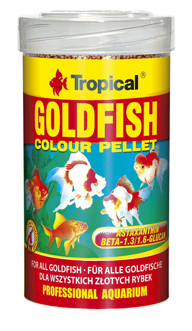 Tropical Goldfish Colour Pellet 100ml 36gr