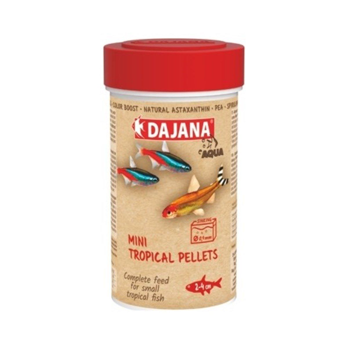 Dajana Mini Tropical Pellets 100ml 55gr.