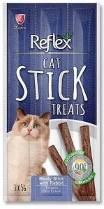 Reflex Cat Stick Tavşanlı Kedi Ödül Çubuğu 5gr 3'lü