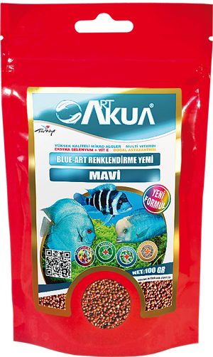 ArtAkua Blue-Art Renklendirme Yemi Mavi(1mm) 100GR